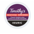 COFFEE-K CUP TIMOTHY'S FRENCH VANILLA LATTE (06717) 24/BX
