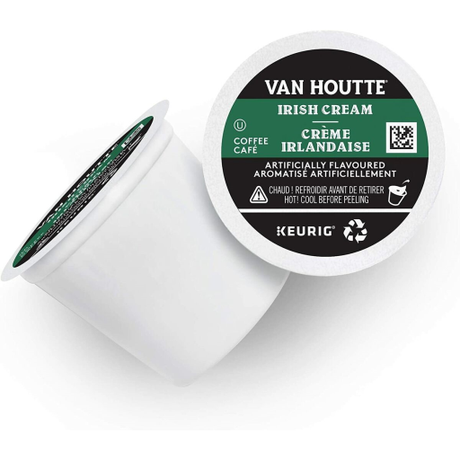 COFFEE-K CUP VAN HOUTTE IRISH CREAM LIGHT ROAST (51713) 24/BX