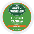 COFFEE-K CUP GREEN MOUNTAIN FRENCH VANILLA DECAF LIGHT ROAST 24/BX