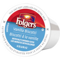 COFFEE-K CUP FOLGERS VANILLA BISCOTTI MEDIUM ROAST(20514) 24/BX