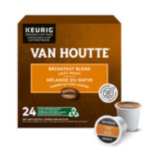 COFFEE-K CUP VAN HOUTTE VANILLA HAZELNUT LIGHT ROAST-39717 24/BX
