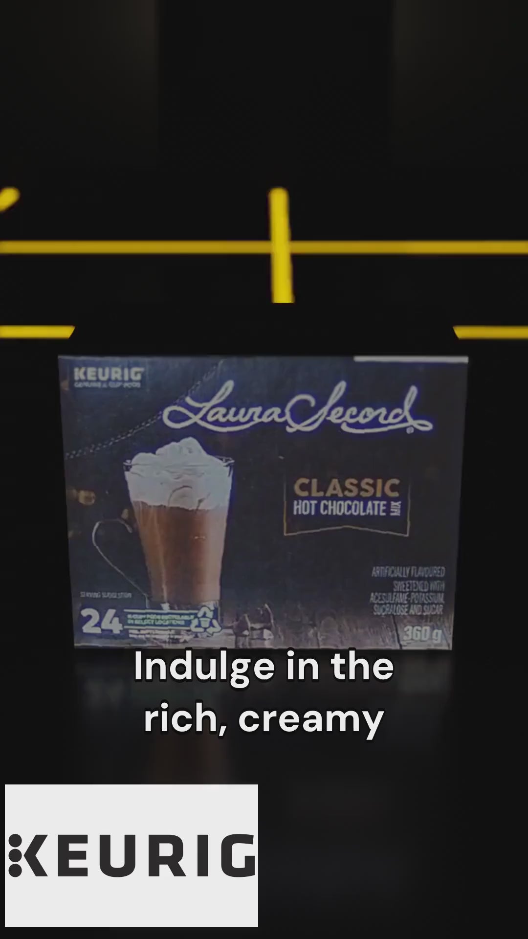 HOT CHOCOLATE-K CUP LAURA SECORD (21717) 24/BX